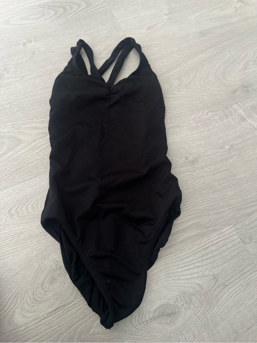 Capezio Black Girls' One-Piece Dance Leotard